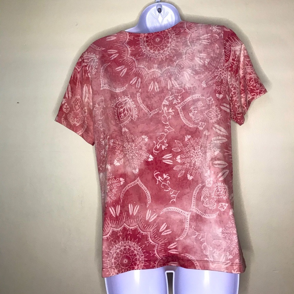 Christopher & Banks Medallion Burnout Tee - Picture 9 of 16